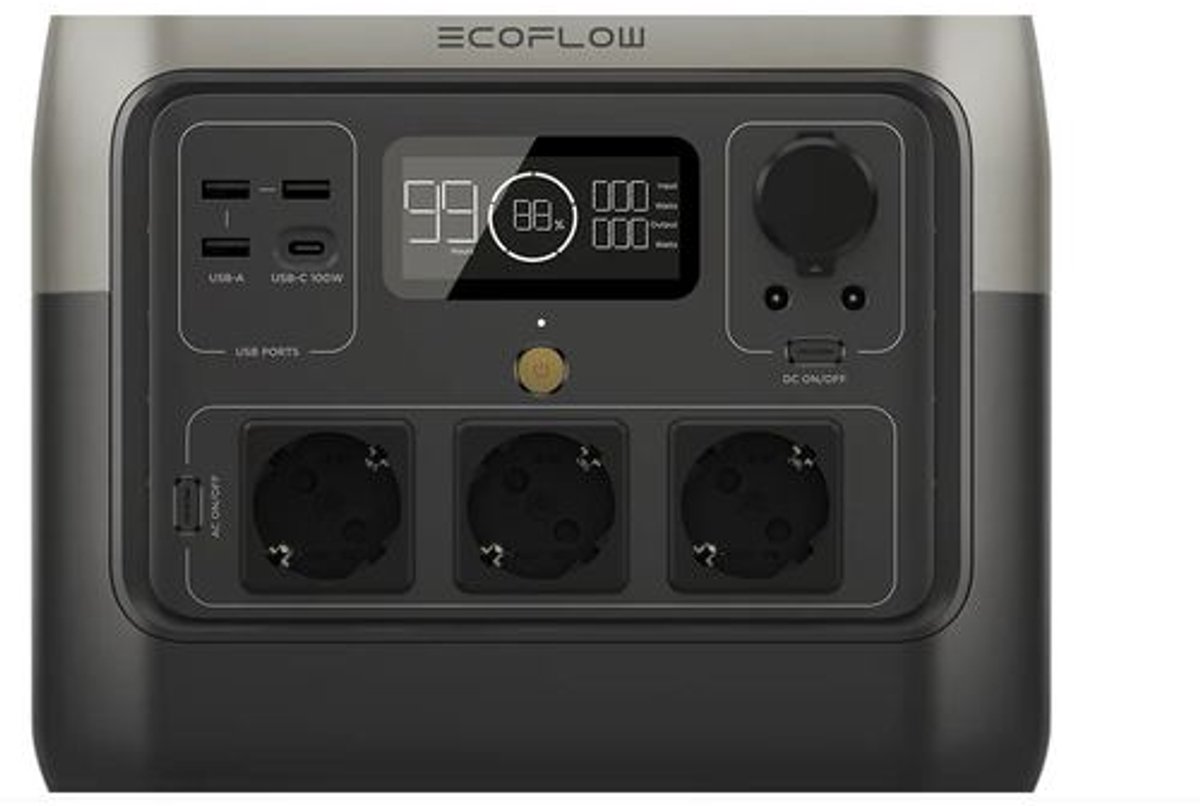 EUGOOCX Generator-Tragetasche für ECOFLOW River 2 (256 Wh