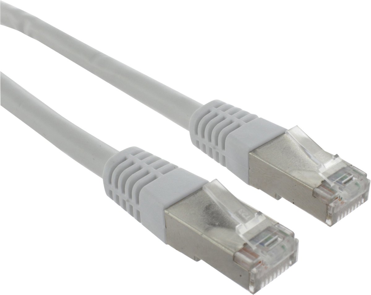 Q-LINK Netwerk aansluitkabel CAT6 FTP wit 10 m