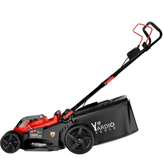 YARDIO Tools® - Grasmaaier Elektrisch - Grasmaaier Accu - Handmaaier - 430mm maaibreedte -42v Zonder Accu en Snellader - Lawnmaster 430 PRO - LawnMaster430NoBat van YAR — afbeelding 2