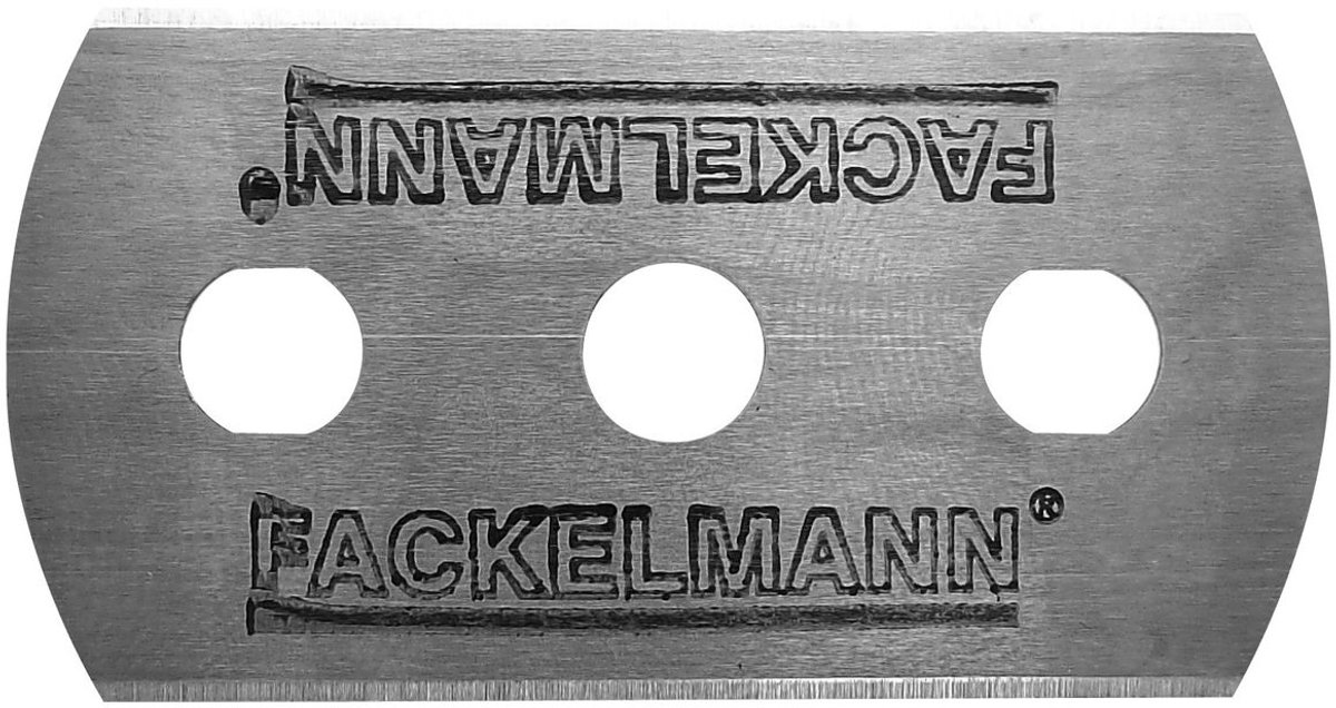 Set van 10 vervangmesjes voor Fackelmann plancha schraper