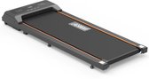 Bol.com LaCardia elektrische loopband - walking pad - treadmill - loopband- Met afstandsbediening - 1-6km/u - Oranje aanbieding