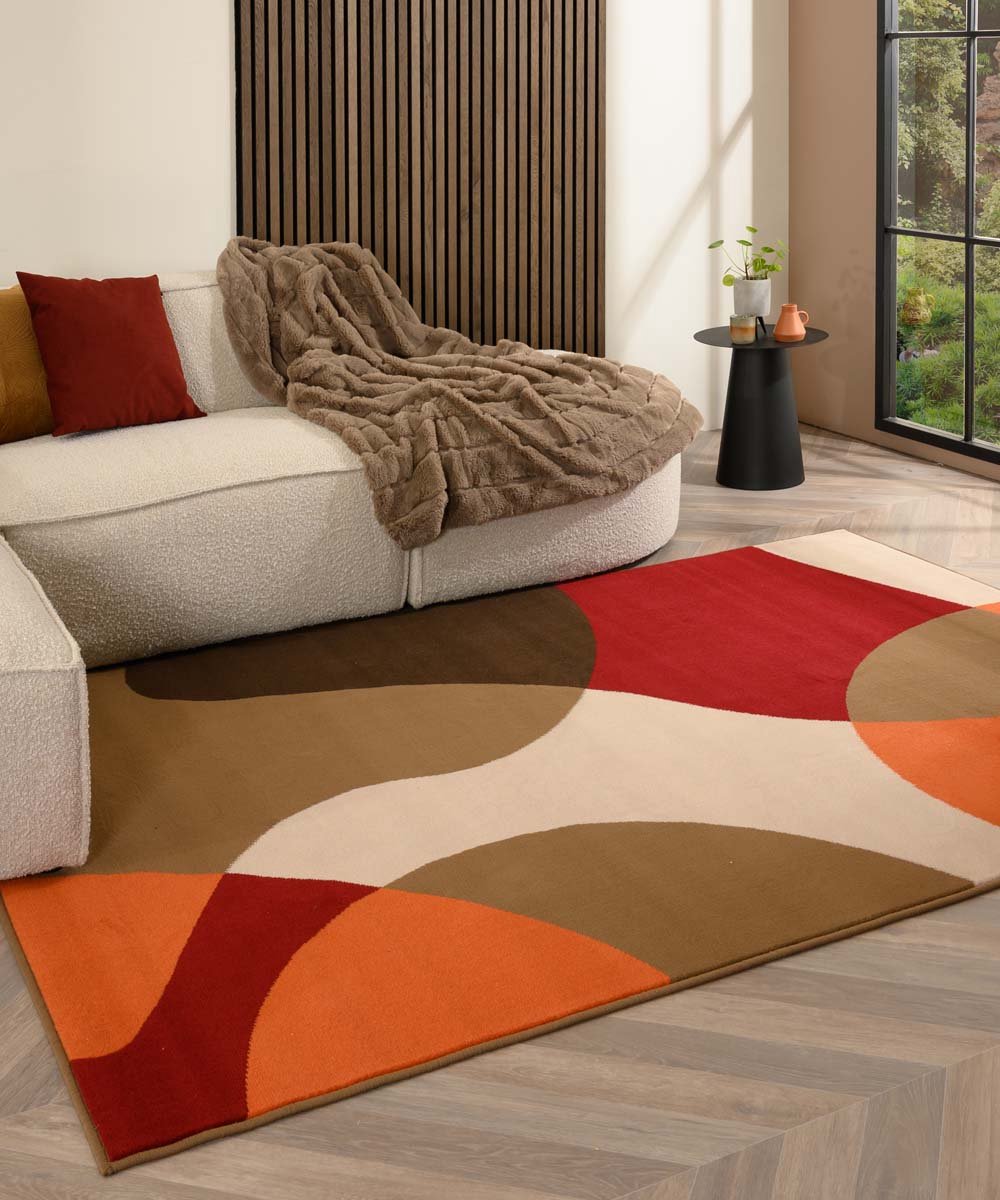 Abstract vloerkleed - Ease Nova terra 200x300
