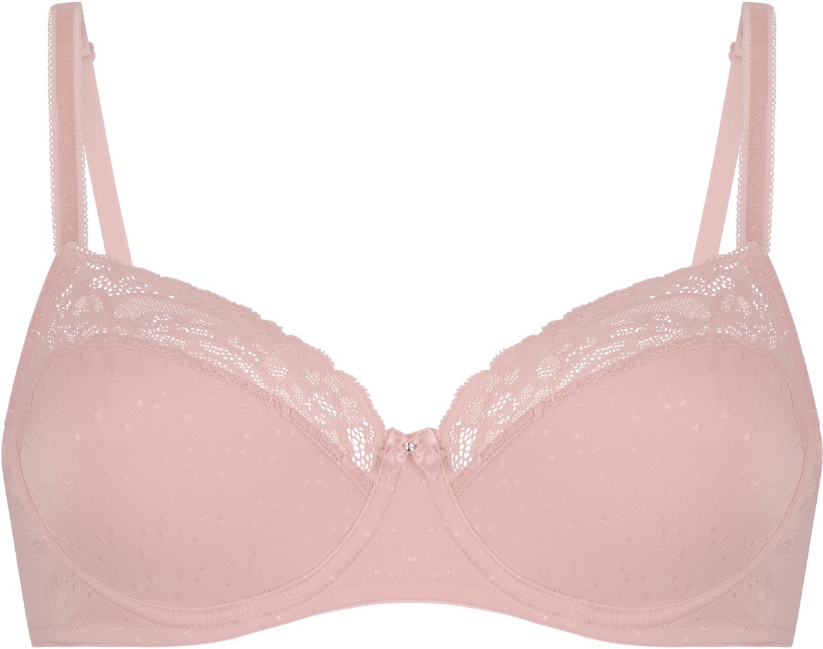 Hunkemöller Dames Lingerie Niet-voorgevormde beugel bh Sophie - Roze