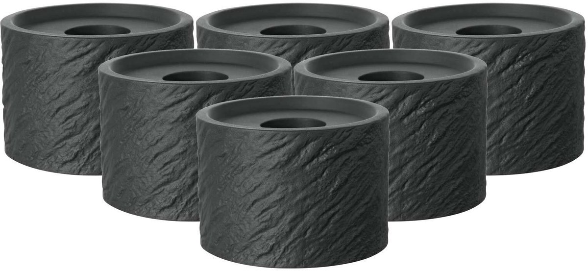 Kerzenhalter Manufacture Rock Home ø 6,3 cm Set van 6