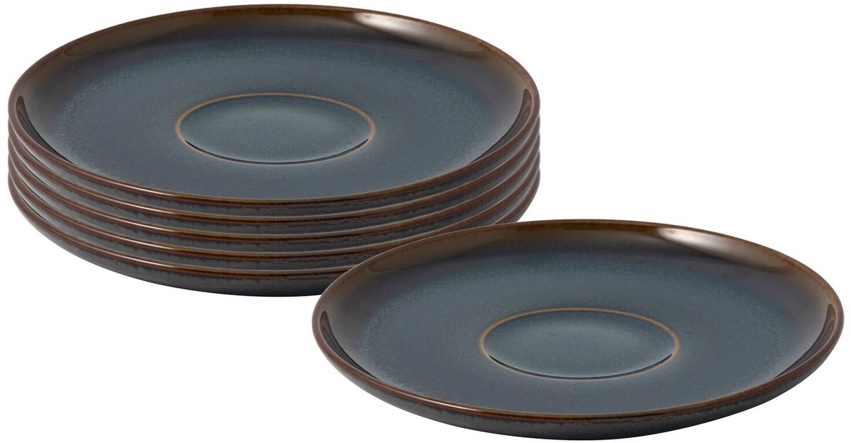 Villeroy & Boch - Crafted Denim koffieschoteltjes 6 stuks 15cm