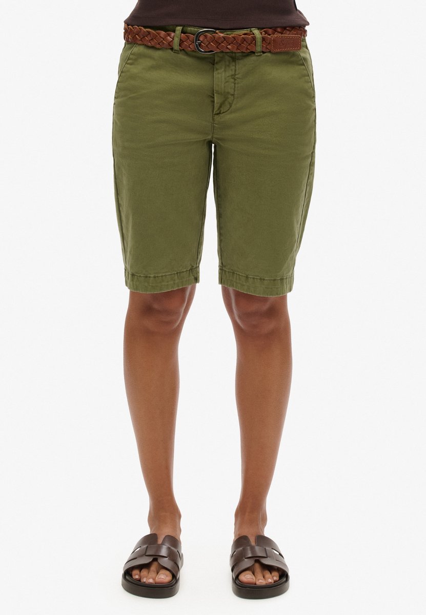Superdry City chinoshort Dames Korte broeken Khaki