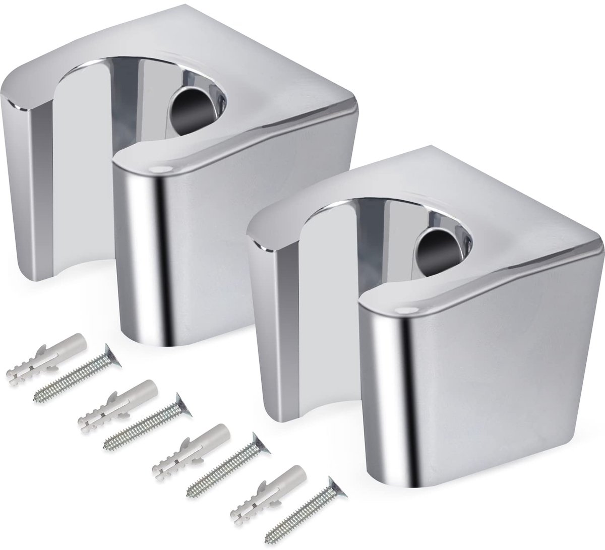 My Ninki ® Verstelbare Handdouchehouder Set voor Elke Badkamer - Inclusief Bevestigingsmateriaal