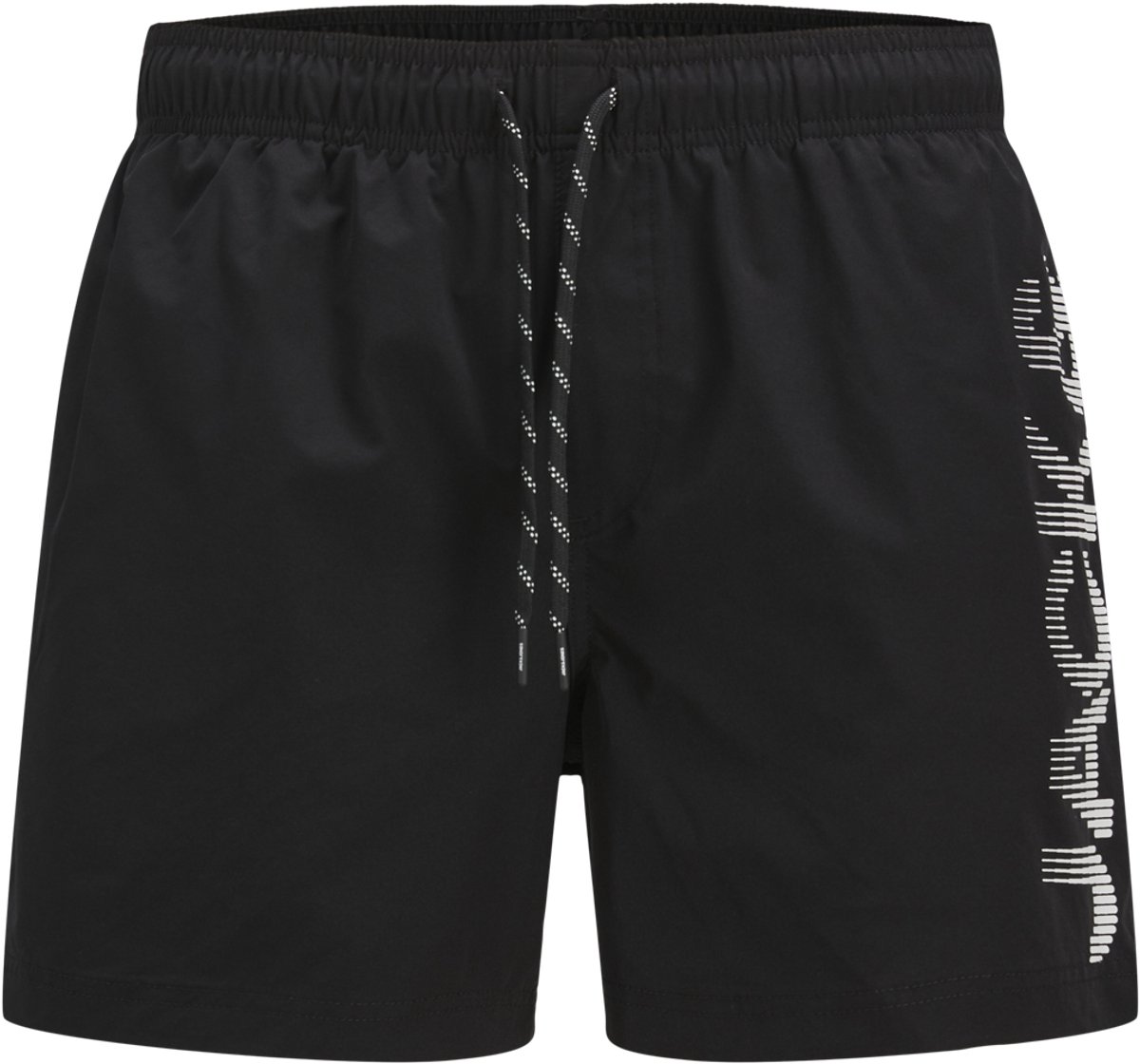 JACK&JONES PLUS - JPSTMAUI JJSWIM SPLICE LOGO AKM SN PLS Heren Zwembroek - Black