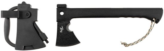 Fox outdoor bushcraft bijl 3-in-1 met zaag en vuursteen — afbeelding 2