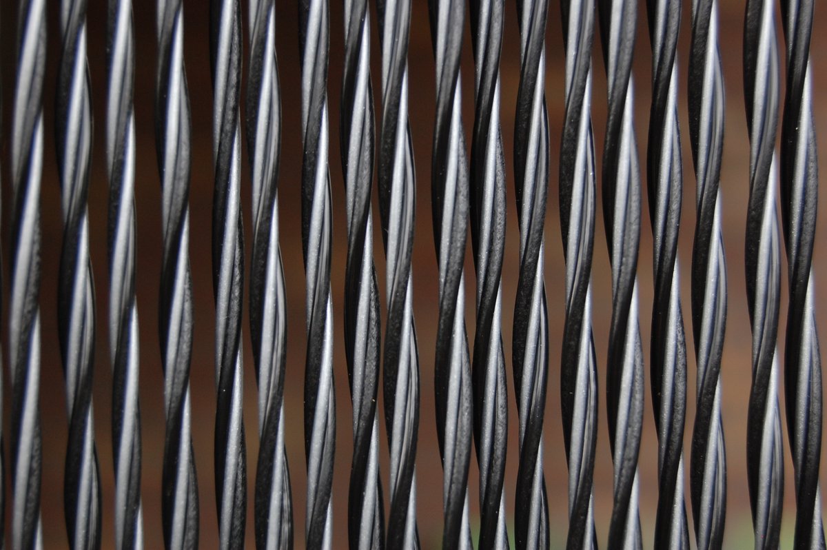 La Tenda Deurgordijn Vliegengordijn Padova 3 140x230cm zwart-zilver