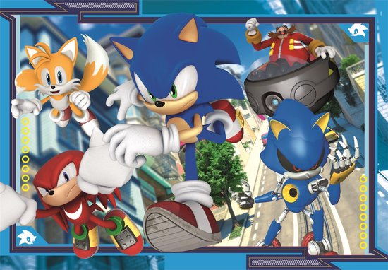 Clementoni - Kinderpuzzel - 180 Stukjes - Sonic the Hedgehog - Puzzel ...