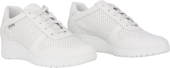 Mephisto Isa Perf - Chaussures à lacets pour femme - Blanc - Pointure 40,5 (UE) 7 (UK)