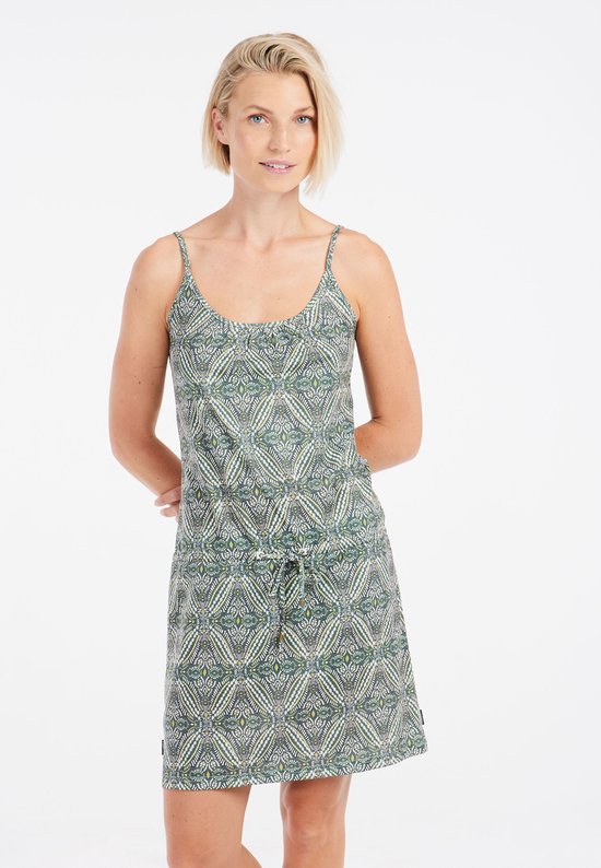 Foto: Protest prtbounties 25 korte jurk dames verstelbare bandjes veggie green