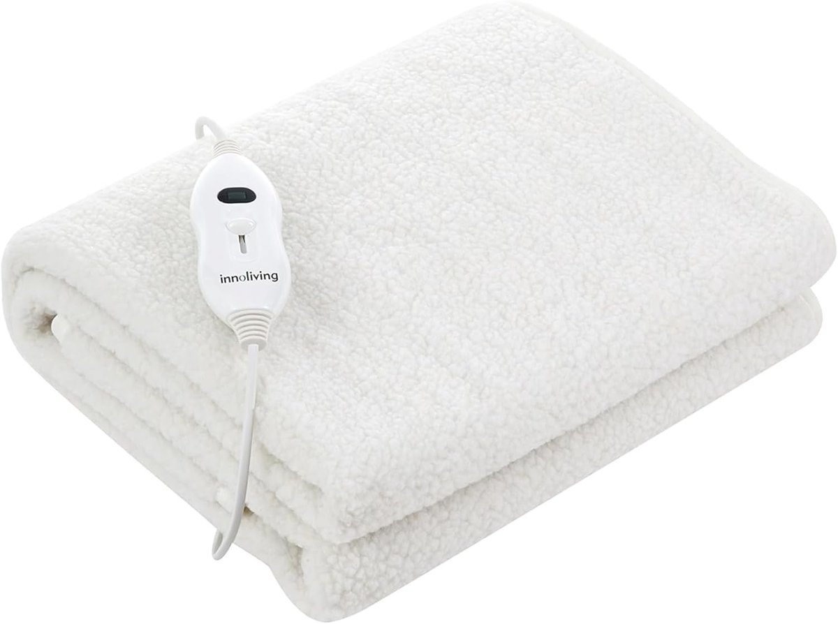 Warmteonderbed 150 x 80 cm - Polyester, Wasbaar, 3 Temperatuurinstellingen
