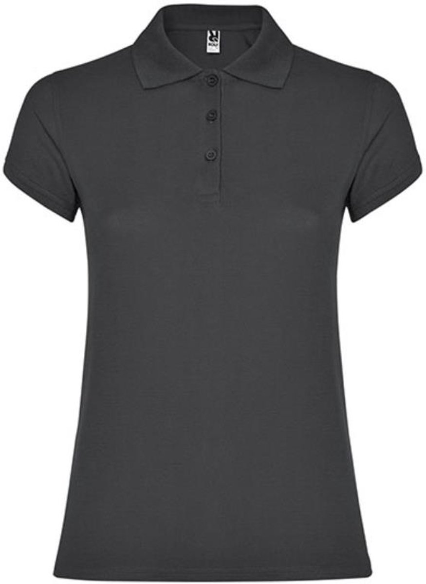 Roly - Star Dames Polo - Dark Lead 46 maat 3XL