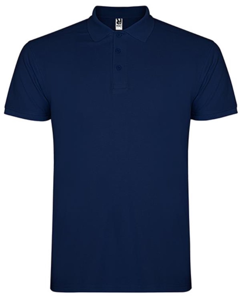 Roly - Star Kinder Polo - Navy Blue 55 maat 9/10 Jahre