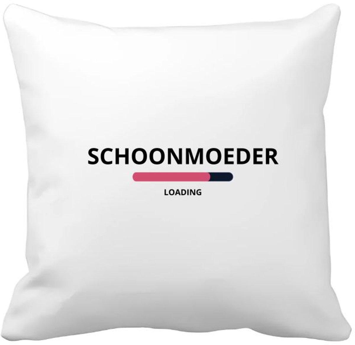 Akyol schoonmoeder loading Kussen hoes - Mama - ochtendkoffie laden - moeder cadeautjes - moederdag - verjaardagscadeau - verjaardag - cadeau - geschenk - kado - gift - moeder artikelen - 40 bij 40 cm Multicolor