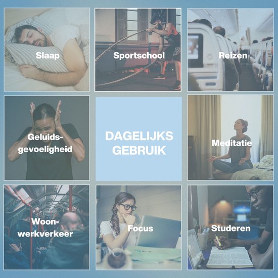 EarPeace Oordopjes Slapen - 6x Slaap Oordopjes geschikt voor Zijslapers - Anti-Snurk Sleep Plugs - Herbruikbare Siliconen Slaapoordoppen - Oordoppen voor gehoorbescherming tot 30dB - Slaapdoppen - Standaard