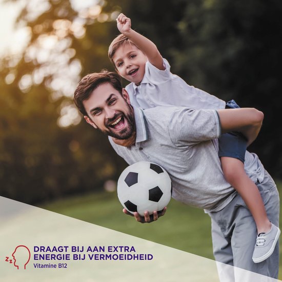 Dagravit Vitamine B12 1000µg - Draagt bij aan extra energie bij vermoeidheid en ondersteunt het functioneren van de zenuwen - 100 smelttabletten
