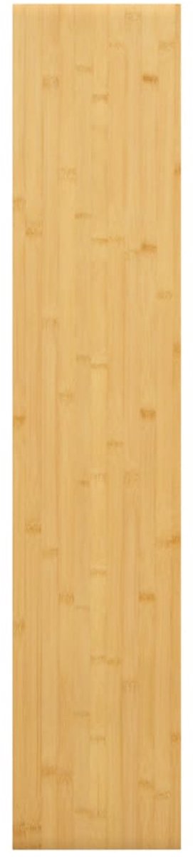 VidaXL Bamboe Wandschap 100x20x2 5 cm Wandplank Bamboewandplank Opbergplankje Houten Wandplank Decoratieve Wandplank