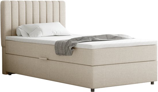 Boxspring Everest 100 x 200 cm tweepersoons met hoogwaardige - €438,89