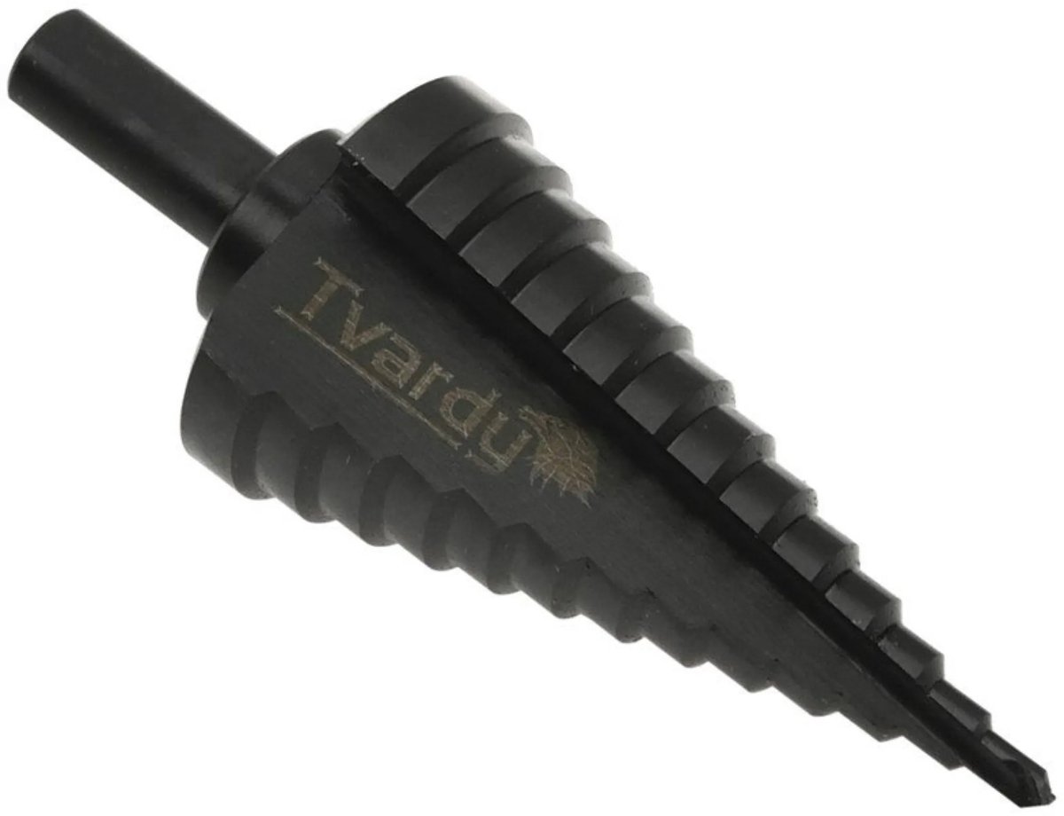 Tvardy Stepped boor - HSS M2 staal - TiAlN coating - 4-39 mm - Voor metaal en kunststof