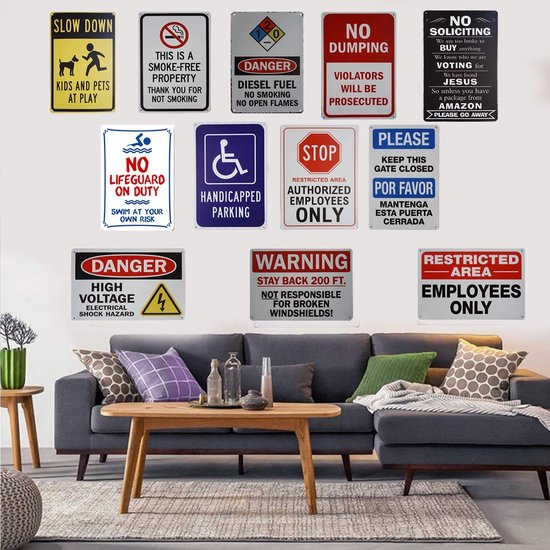 Hond teken Muur Decor Houten Teken Vintage Home De... – Grandado