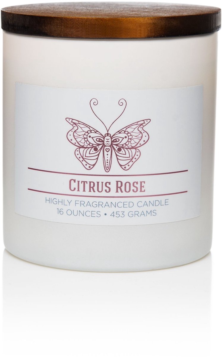 WELLNESS CANDLE CITRUS ROSE
