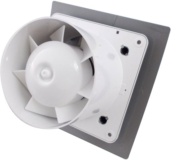 Ventilator | 85 m³/uur, 20 W, met timer en trekkoord