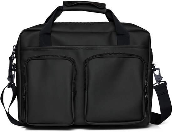 Rains Texel Tech Bag W3 black schoudertas heren