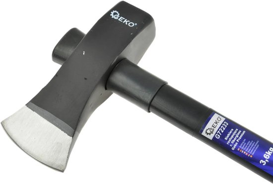 GEKO Bijl - Houtkliever - Antislip - Glasvezelsteel - 3,6 kg van Geko — afbeelding 4