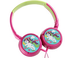 Volkano Unicorn Kinderkoptelefoon – Bedrade Koptelefoon , Veilig & Comfortabel – VK-2000-BJE