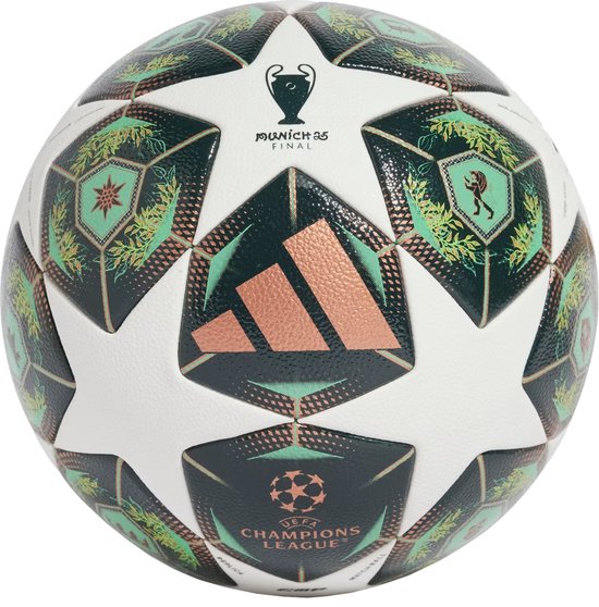 adidas UEFA Champions League Competition FIFA Quality Pro Ball, Unisex, Groen, Bal naar voetbal, maat: 5