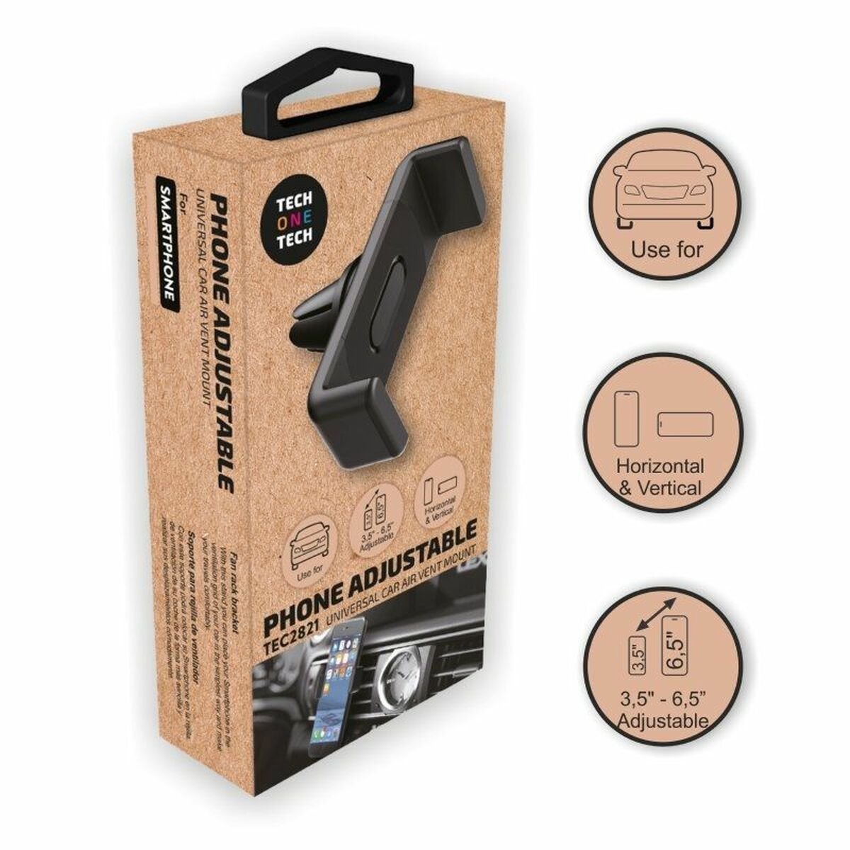 Steun voor mobiele telefoons Tech One Tech TEC2821