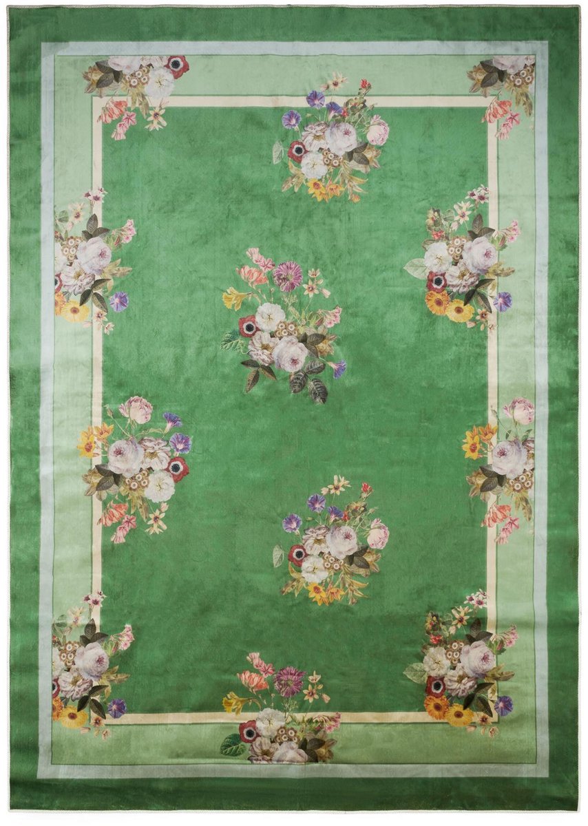 Essenza Laurine Vloerkleed Shale green - 60x90 cm