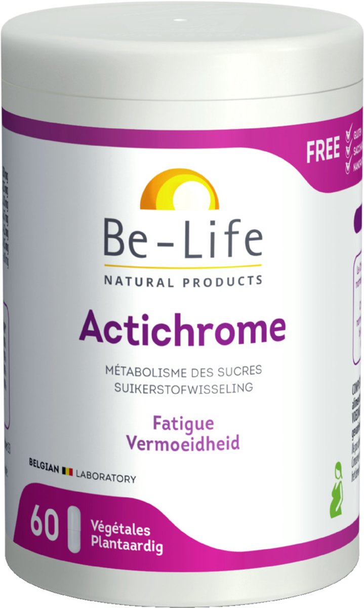 Be-Life Actichrome 60 Softgels