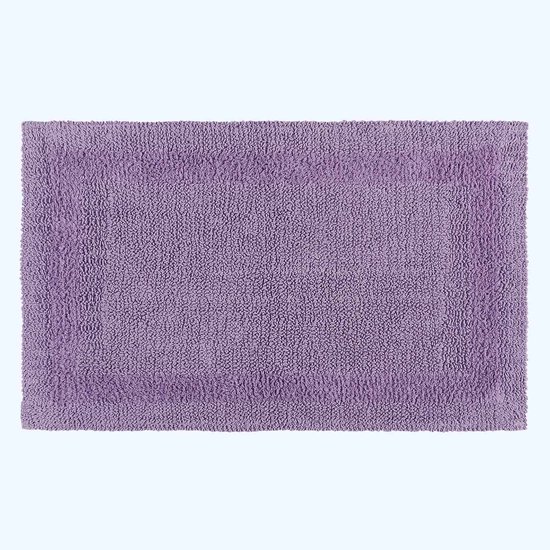 Homescapes XXL badmat lila 70x120 cm van 100% katoen