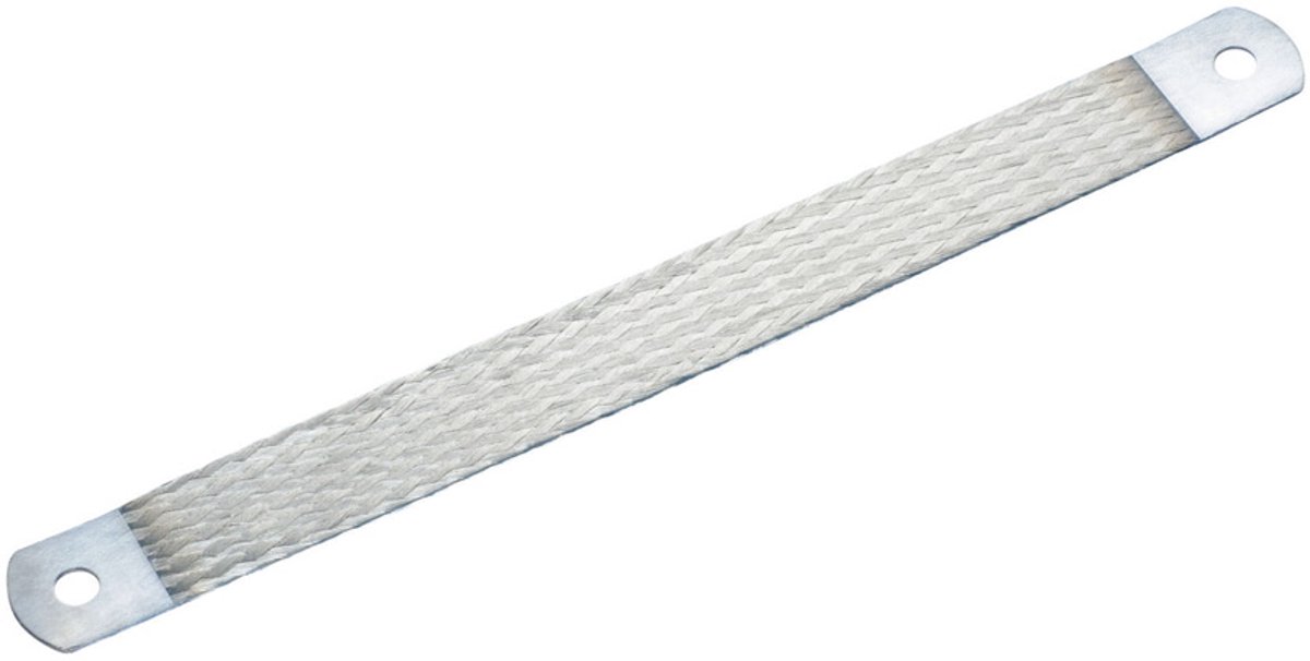 nVent ERIFLEX aardings- en equipot. litze vertind koper 50mm2 300mm gat 18 10stuks (563400)