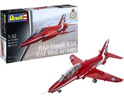 Revell Modelbouwpakket Militaire voertuigen - 04284 BAe Hawk T.1A - Royal Air Force Red Arrows - Straaljager Plastic - 1:32 - Modelbouw