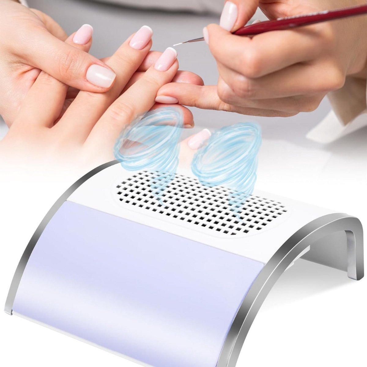 ApexArte® Nagel Afzuiger - Stofafzuiger Nagels - Nageltafel
