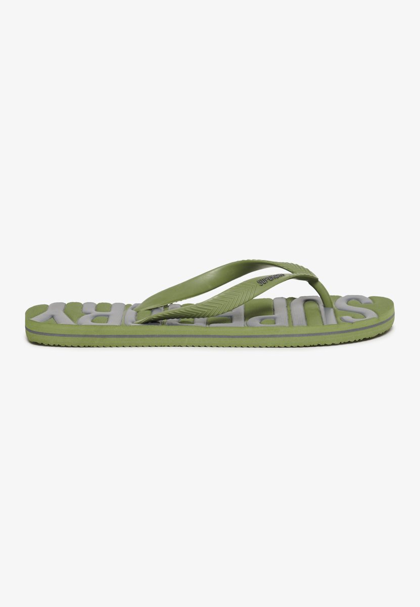 Superdry Vegan Vintage Kinderenlippers Heren Slippers Khaki
