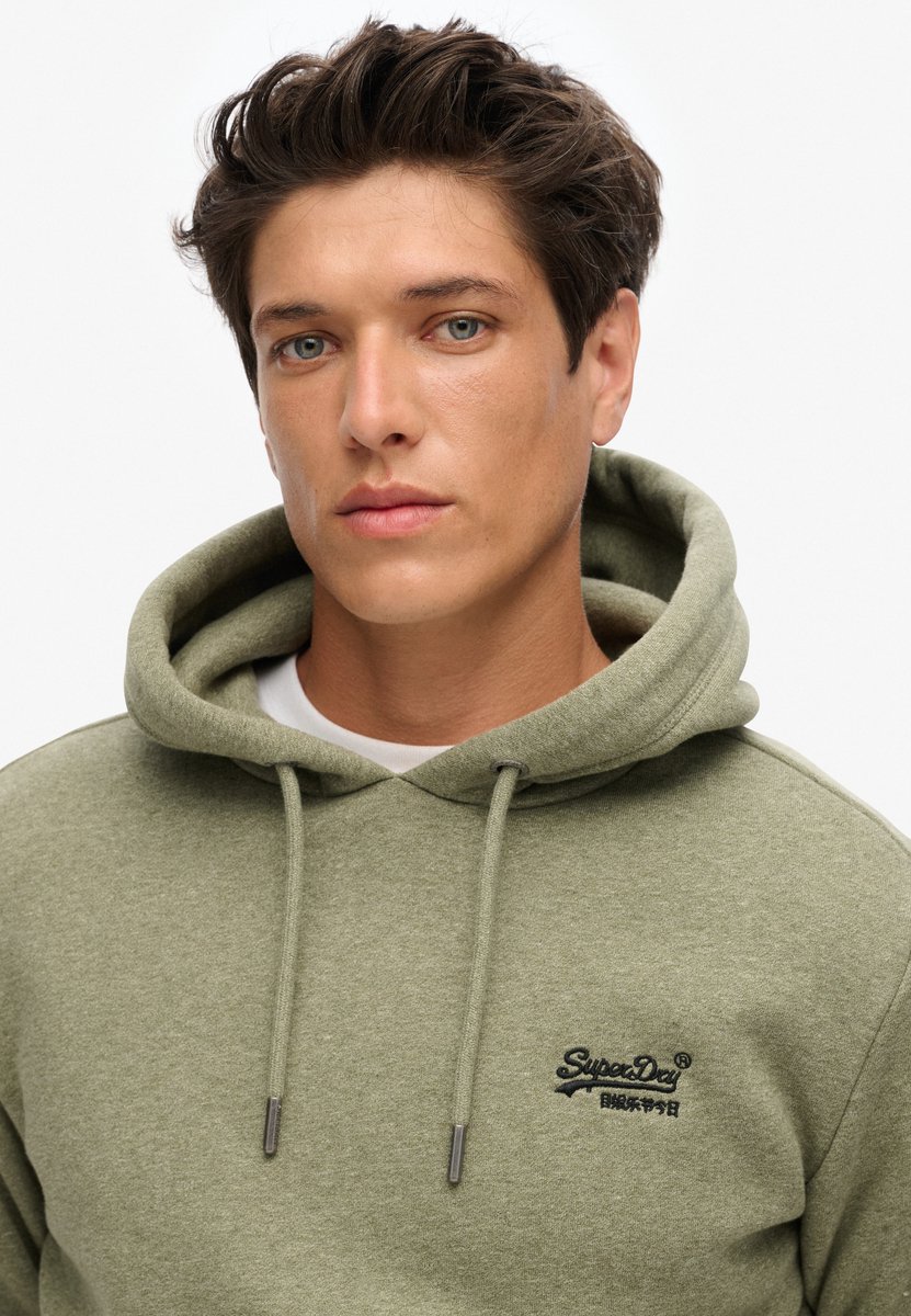 Superdry ESSENTIAL LOGO HOODIE Heren Trui Groen