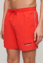 Superdry - Sportswear zwemshort met borduursel - 38 cm - Heren - Zwembroeken
