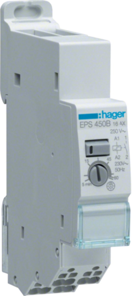 Hager - Impulsrelais 16A 230V 1No - Eps450B