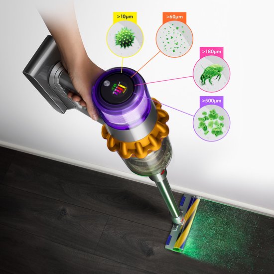 Dyson V15 Detect Absolute - Steelstofzuiger - Foto 4