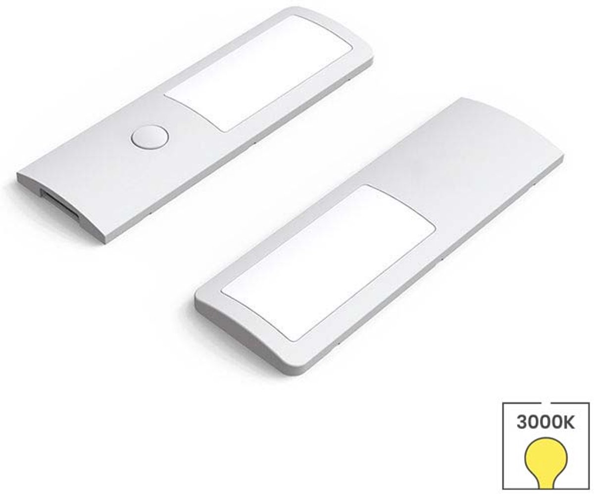 Lybardo - Kastverlichting - 2-pack - 4W - 3000K - Keukenverlichting Onderbouw LED