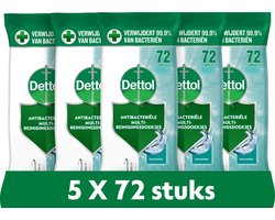 Dettol Doekjes Oceaan 72st - 5 Stuks - Voordeelverpakking