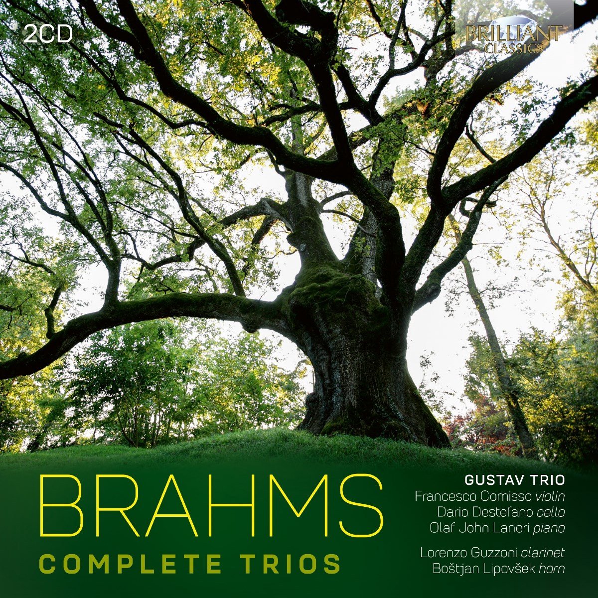 Gustav Trio, Lorenzo Guzzoni & Bostjan Lipovsek - Brahms: Complete Trios (2 CD)
