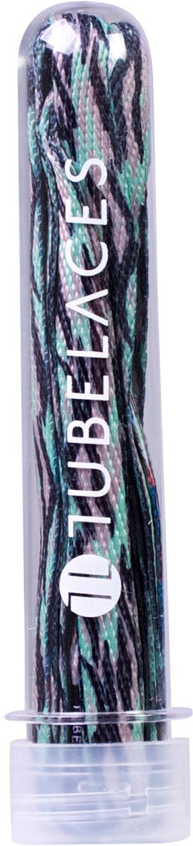 Tubelaces Schnürsenkel White Flat Camo Pack Woodland