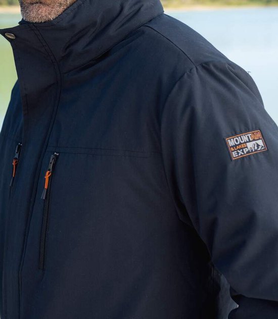 Atlas for Men - Set van 2 dunne, gemêleerde sweaters met rits Expédition - Heren